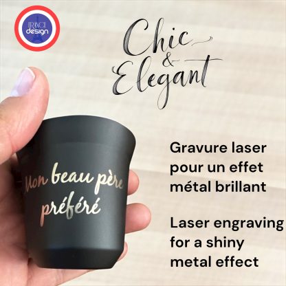 Tasses à Café Expresso style Nespresso Inox de 80 ml - Cuivre personnalisable – Image 12