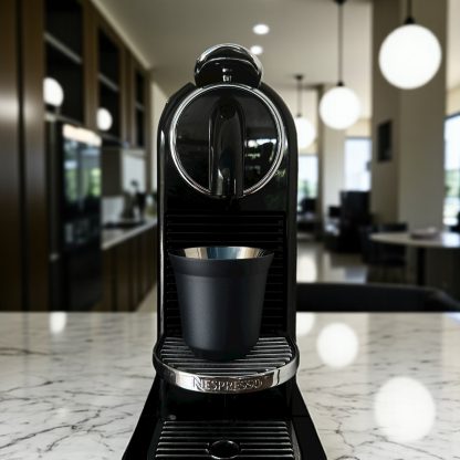Tasses à Café Expresso style Nespresso Inox de 80 ml - Bleue foncée personnalisable – Image 9