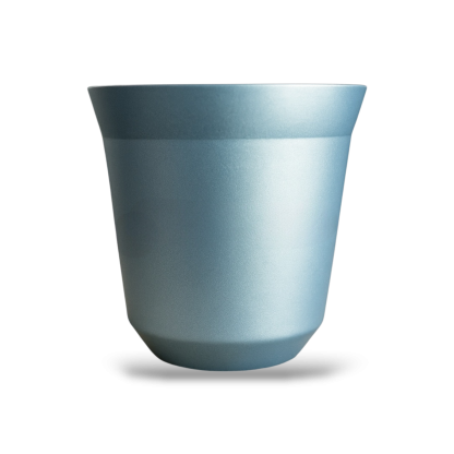 Tasses à Café Expresso style Nespresso Inox de 80 ml - Bleu clair personnalisable – Image 12