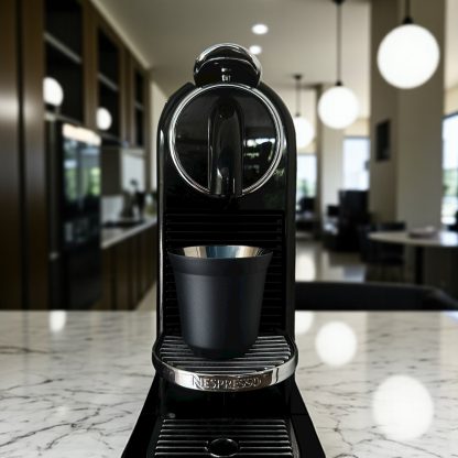 Tasses à Café Expresso style Nespresso Inox de 80 ml - Noire personnalisable – Image 4