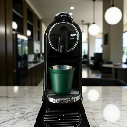 Tasses à Café Expresso style Nespresso Inox de 80 ml - Verte personnalisable – Image 8