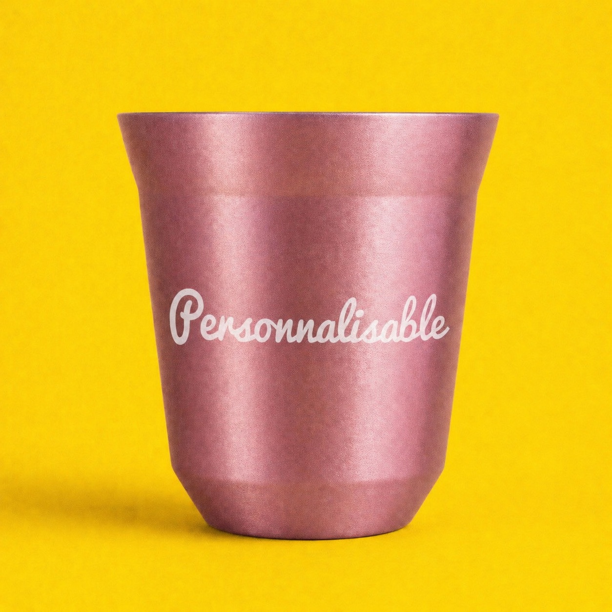Tasse rose personnalisable